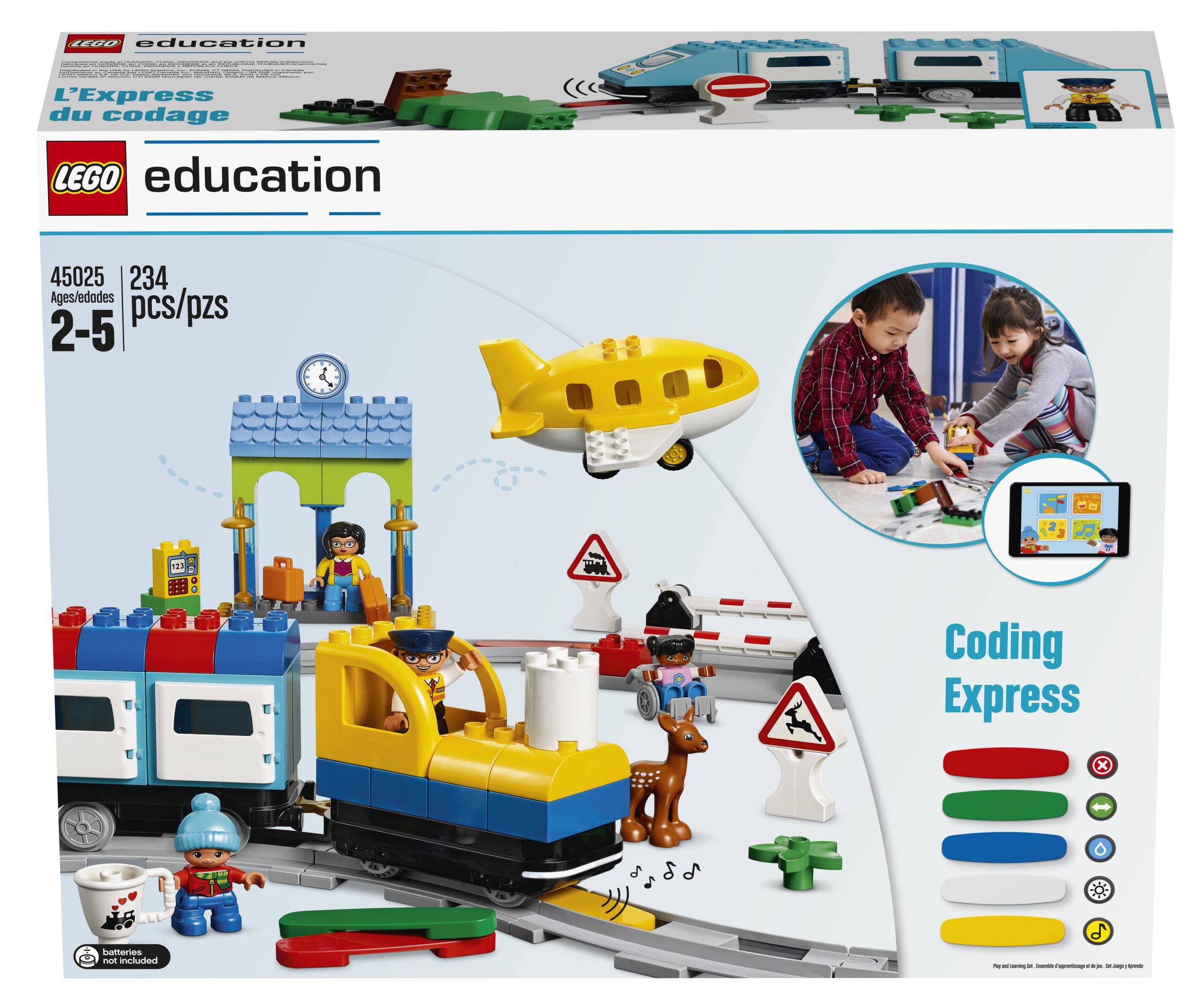 Đoàn tàu lập trình LEGO Education Coding Express 45025