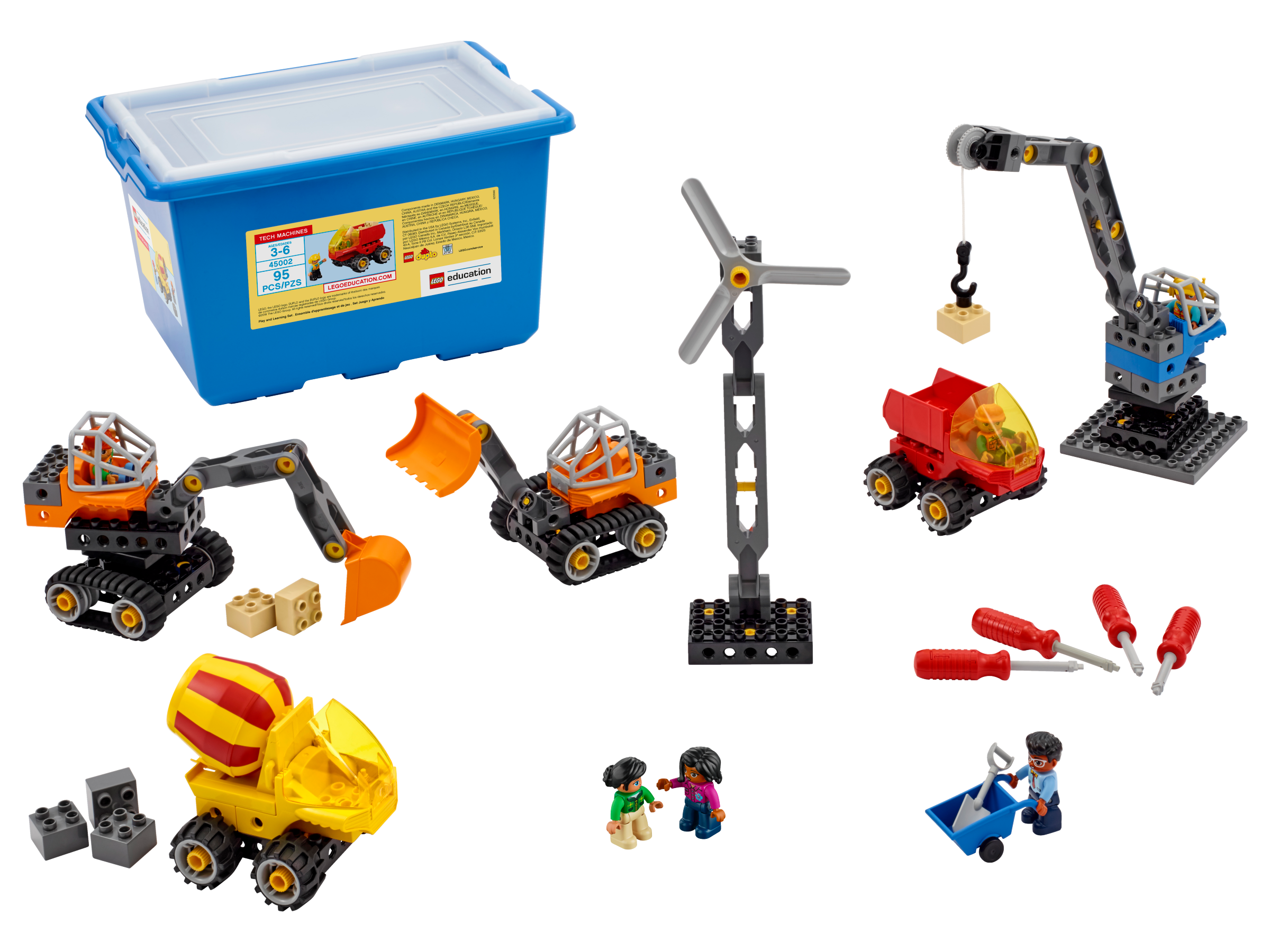 Bộ Công Trường Xây Dựng LEGO Tech Machines 45002